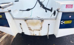 boat transom replacement